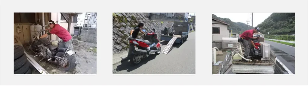 ハローネット鹿児島では、県内初の原付・スクーター・バイクの完全無料での出張回収処分を実施中!!